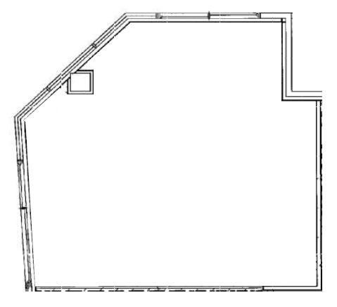 多目的スペース（スタジオ） 平面図（床面積：22.83㎡：約7坪）